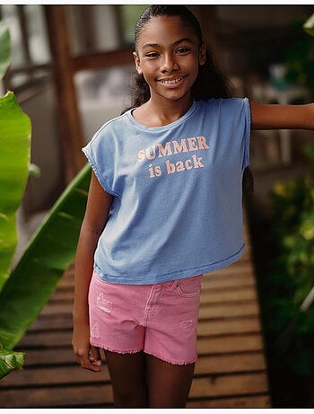 Camiseta estampada, MO Fashion