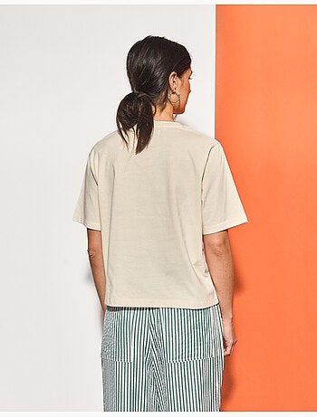 Camiseta estampada, MO Fashion