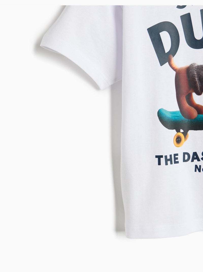 Camiseta estampada, MO Fashion Blanco - Kiabi
