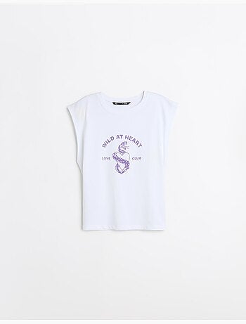 Camiseta estampada, MO Fashion