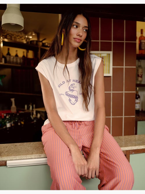 Camiseta estampada, MO Fashion - Kiabi Camiseta estampada, MO Fashion - Kiabi
