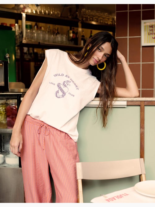 Camiseta estampada, MO Fashion - Kiabi Camiseta estampada, MO Fashion - Kiabi
