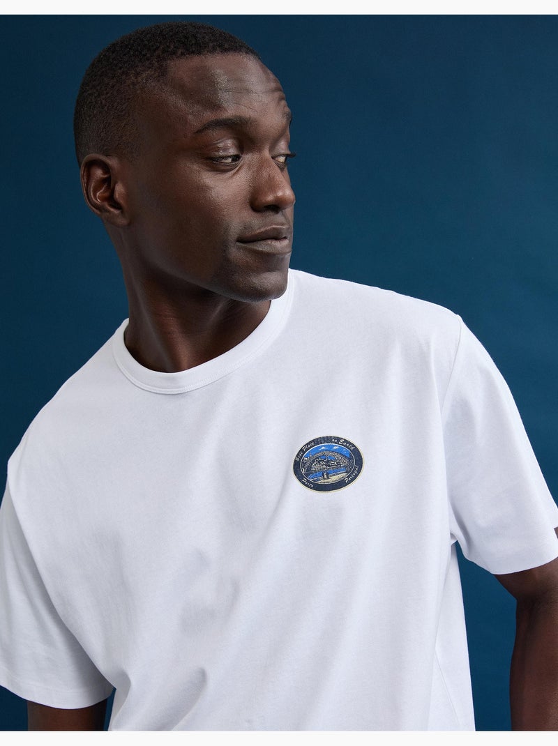 Camiseta estampada, MO Fashion Blanco - Kiabi