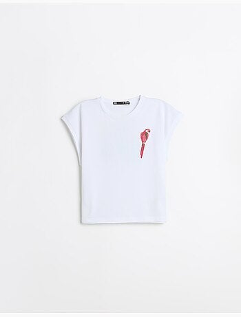 Camiseta estampada, MO Fashion