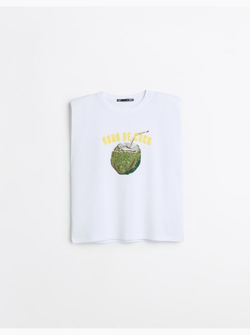 Camiseta estampada, MO Fashion - Kiabi Camiseta estampada, MO Fashion - Kiabi