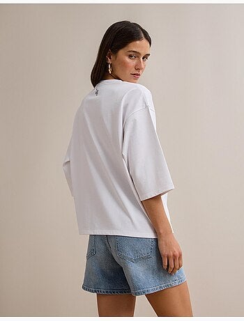 Camiseta estampada, MO Fashion