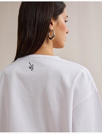 Camiseta estampada, MO Fashion