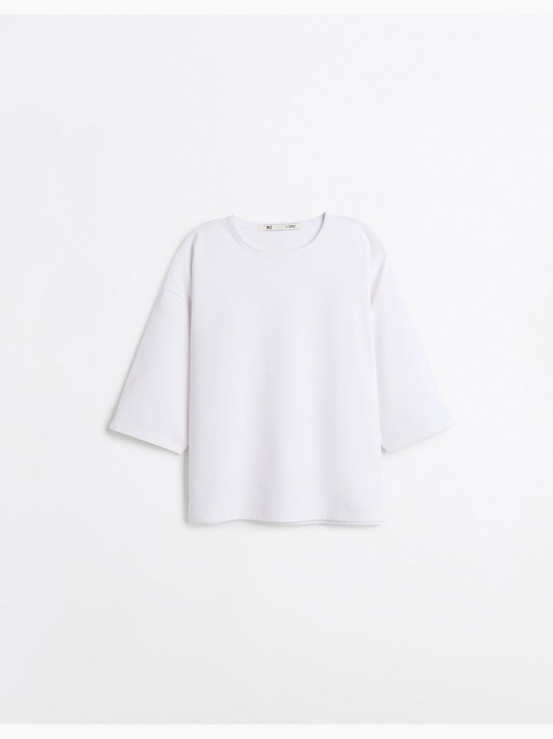 Camiseta estampada, MO Fashion Blanco - Kiabi