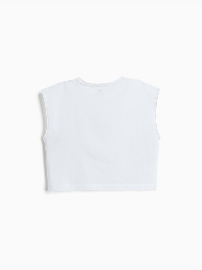 Camiseta estampada, MO Fashion Blanco - Kiabi