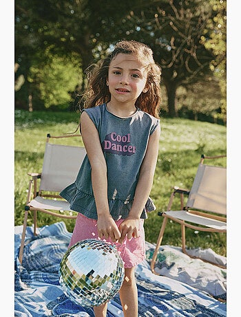 Camiseta estampada, MO Fashion