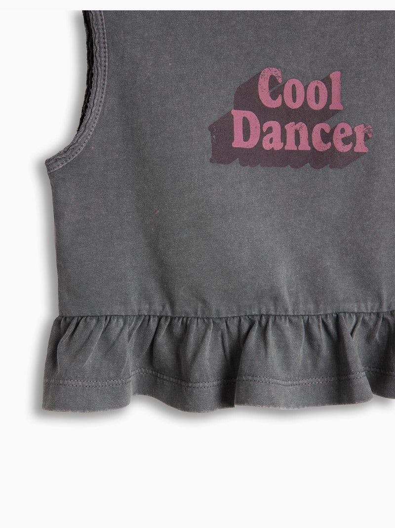 Camiseta estampada, MO Fashion Gris - Kiabi