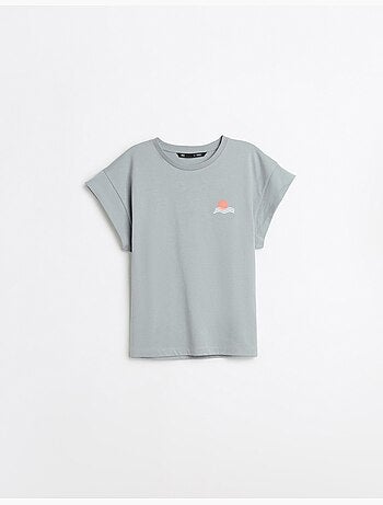 Camiseta estampada, MO Fashion
