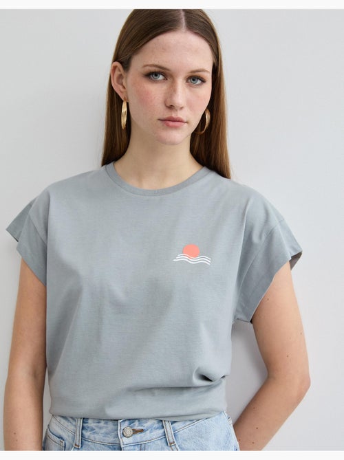 Camiseta estampada, MO Fashion - Kiabi Camiseta estampada, MO Fashion - Kiabi
