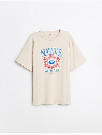 Camiseta estampada, MO Fashion