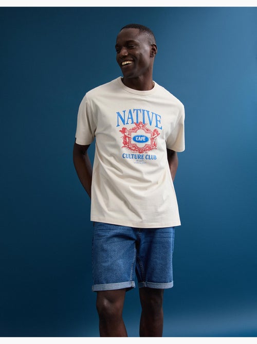 Camiseta estampada, MO Fashion - Kiabi