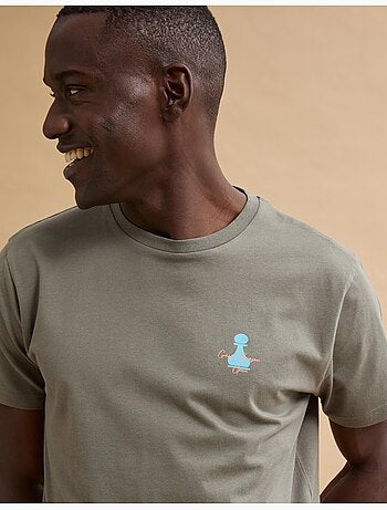 Camiseta estampada, mo fashion