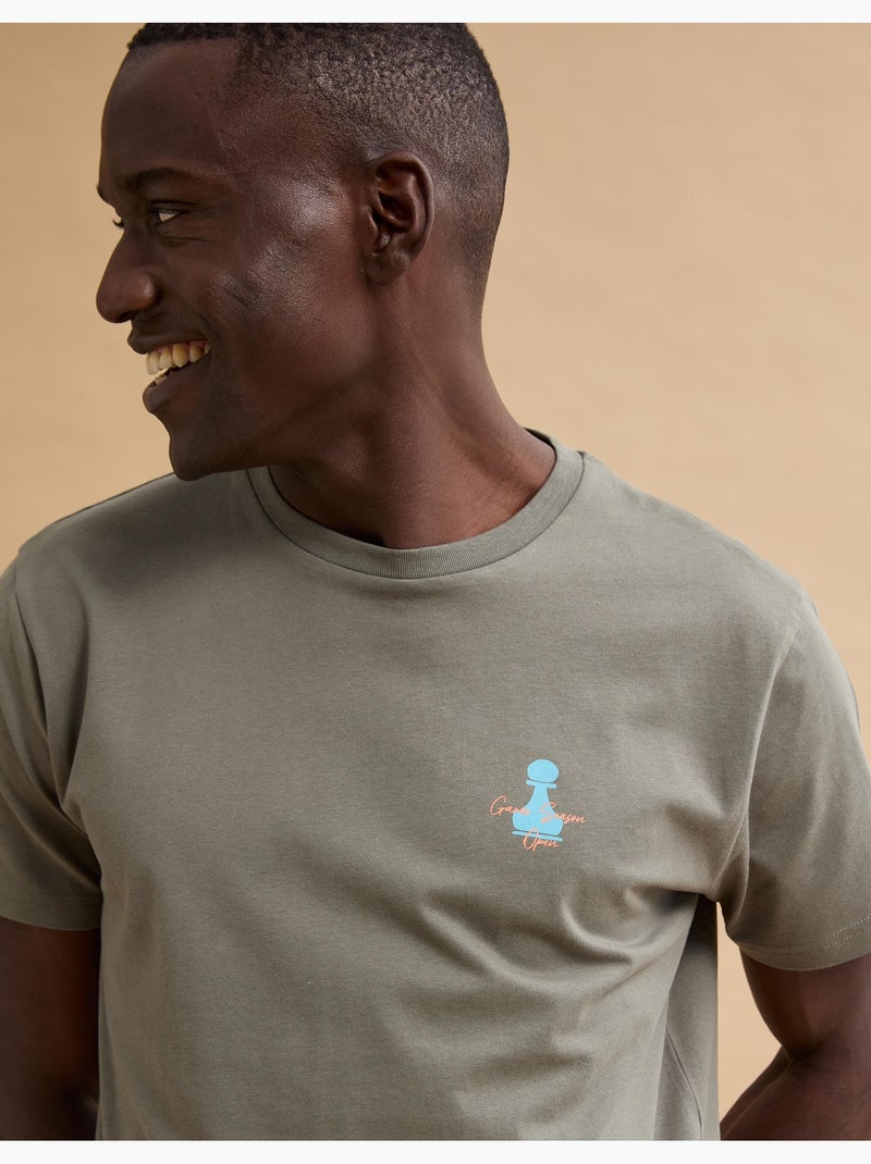 Camiseta estampada, MO Fashion Gris - Kiabi