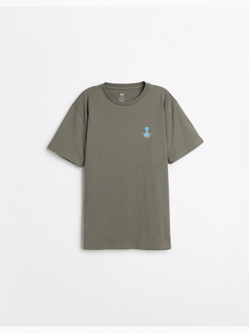 Camiseta estampada, MO Fashion Gris - Kiabi