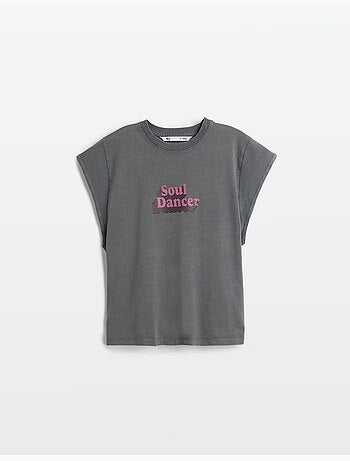 Camiseta estampada, MO Fashion