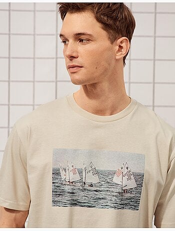 Camiseta estampada, MO Fashion
