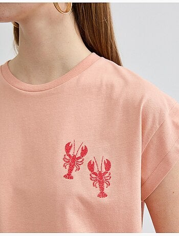 Camiseta estampada, MO Fashion