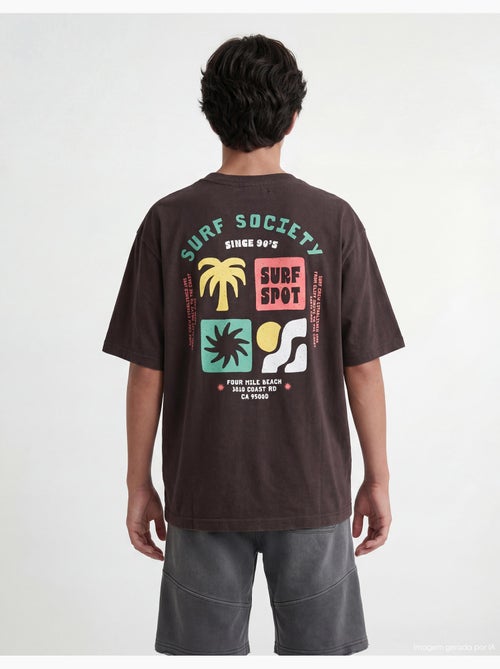 Camiseta estampada, MO Fashion - Kiabi