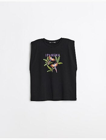 Camiseta estampada, MO Fashion