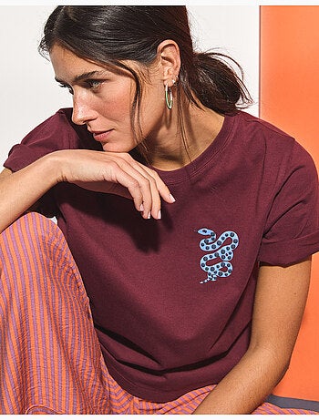 Camiseta estampada, MO Fashion