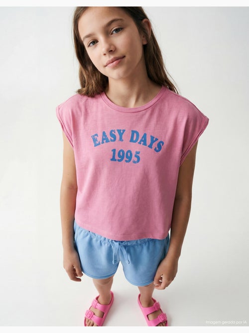 Camiseta estampada, MO Fashion - Kiabi Camiseta estampada, MO Fashion - Kiabi