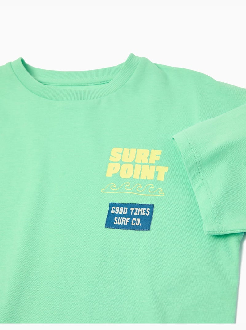 Camiseta estampada, MO Fashion Verde - Kiabi