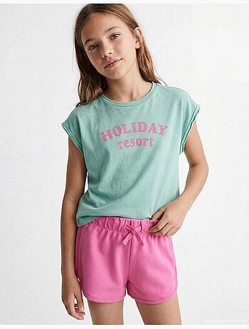 Camiseta estampada, MO Fashion