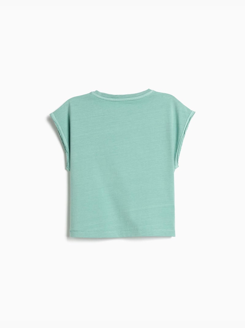 Camiseta estampada, MO Fashion Verde - Kiabi
