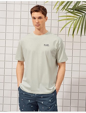 Camiseta estampada, MO Fashion