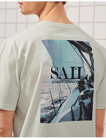 Camiseta estampada, MO Fashion