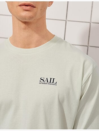 Camiseta estampada, MO Fashion