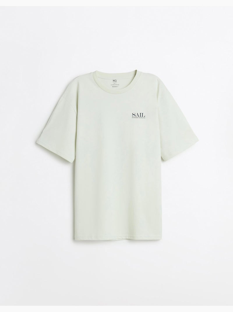 Camiseta estampada, MO Fashion Verde - Kiabi