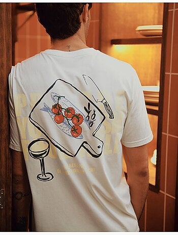 Camiseta estampada, MO Fashion