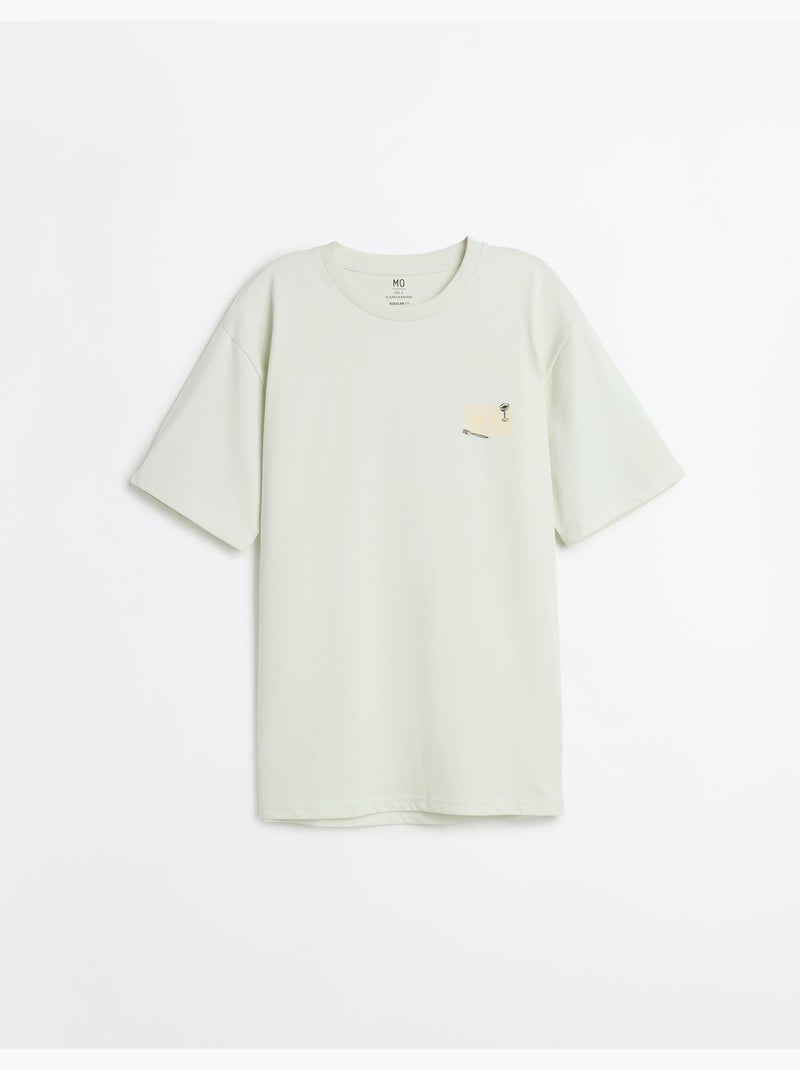 Camiseta estampada, MO Fashion Verde - Kiabi