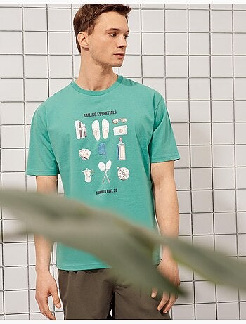 Camiseta estampada, MO Fashion