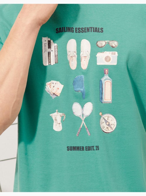 Camiseta estampada, MO Fashion - Kiabi