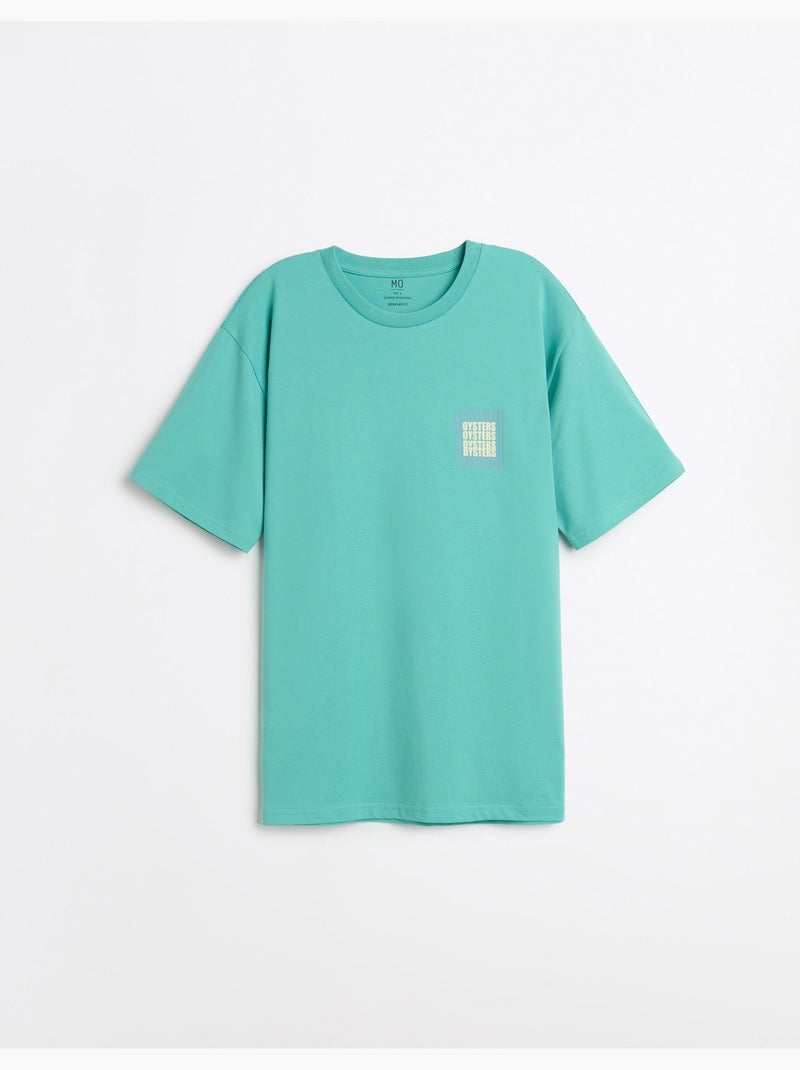 Camiseta estampada, MO Fashion Verde - Kiabi