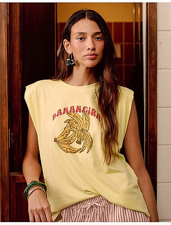 Camiseta estampada, MO Fashion