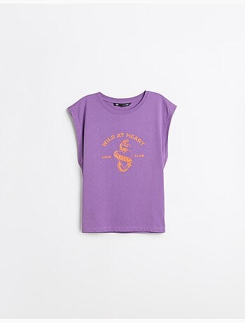 Camiseta estampada, MO Fashion