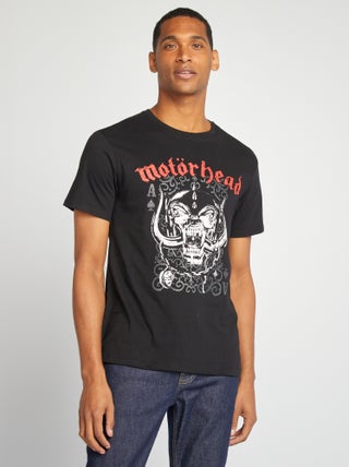 Camiseta estampada 'Motorhead'