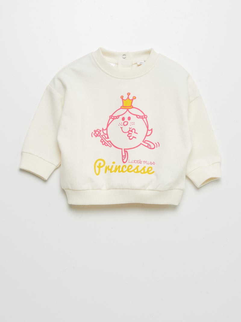 Camiseta estampada 'Mr. Men and Little Miss' BLANCO - Kiabi
