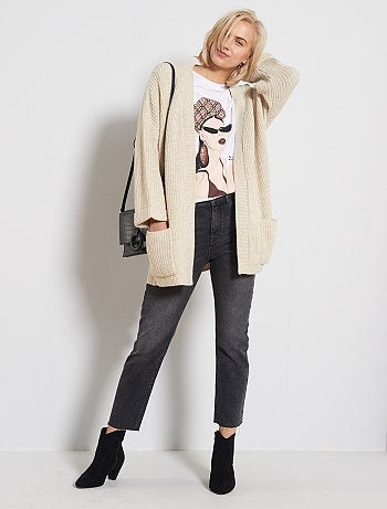 Camiseta estampada 'mujer cinta wax' - Kiabi