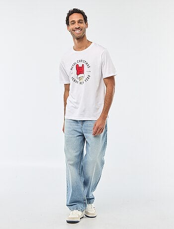 Camiseta estampada 'Navidad'