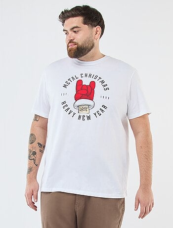 Camiseta estampada navideña 'Produkt'