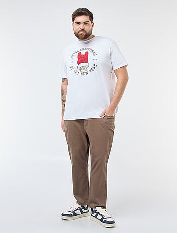 Camiseta estampada navideña 'Produkt'