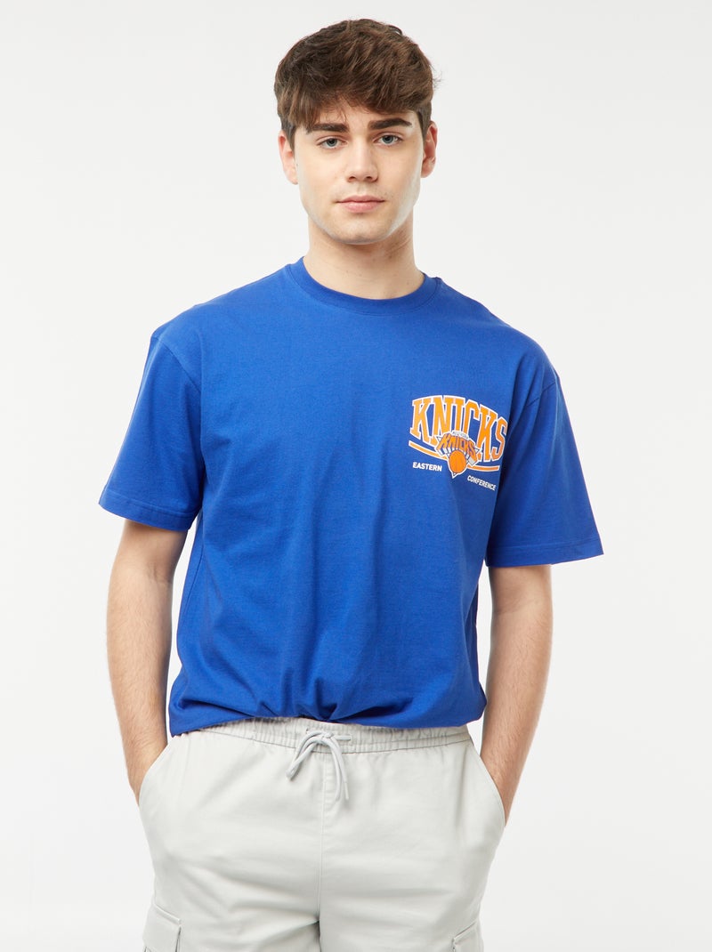 Camiseta estampada 'NBA' AZUL - Kiabi